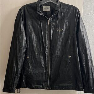 Black Windbreaker Jacket for Men